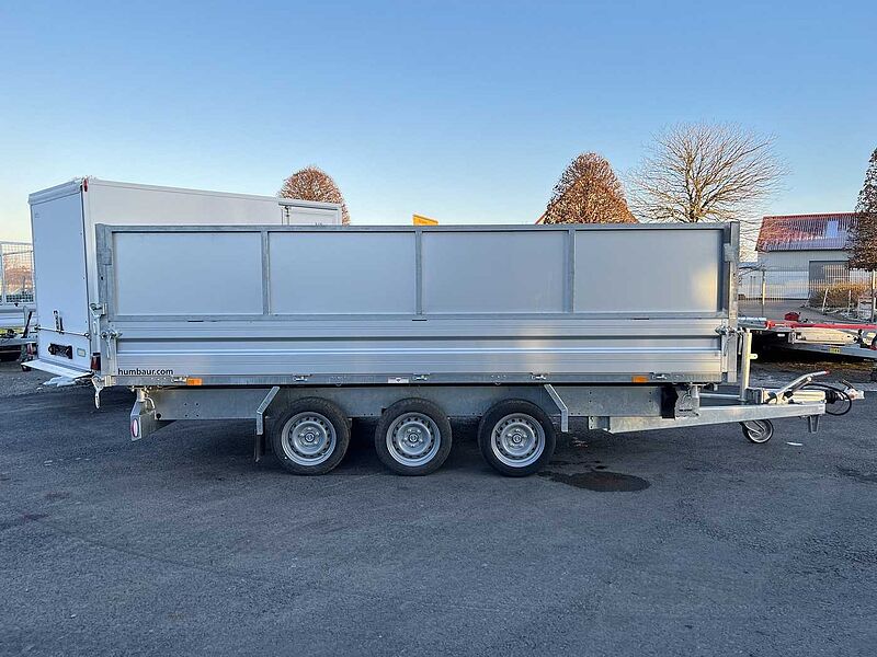 Humbaur HTK 3500.41 Tridem EP BWAufs. Dreiseitenkipper