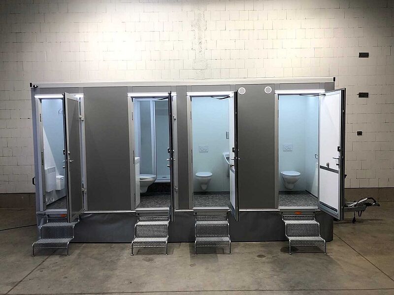 Rosemeier VE Dusch+WC Kombi Toilettenanhänger