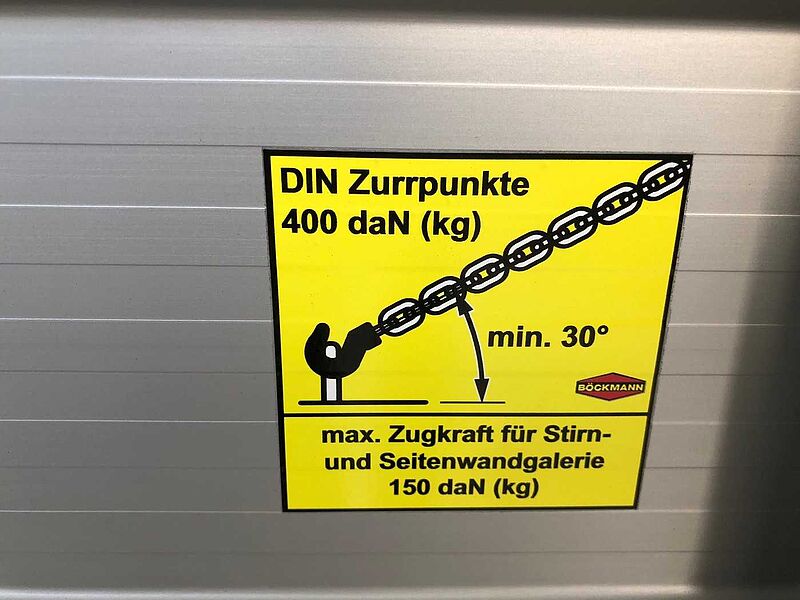 Böckmann HL-AL 5121/30 F Hochlader