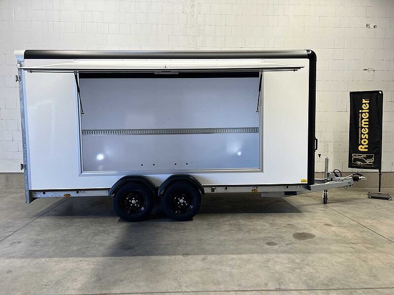 Henra Box Trailer mit Seitenklappe Kofferanhänger