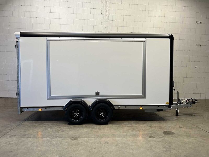 Henra Box Trailer mit Seitenklappe Kofferanhänger