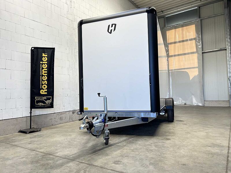 Henra Box Trailer mit Seitenklappe Kofferanhänger