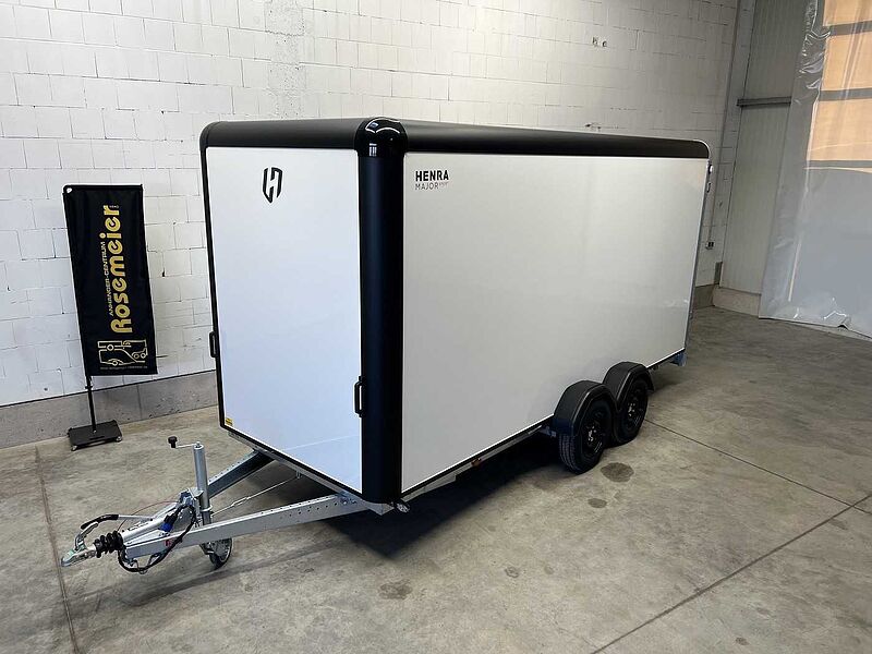 Henra Box Trailer mit Seitenklappe Kofferanhänger