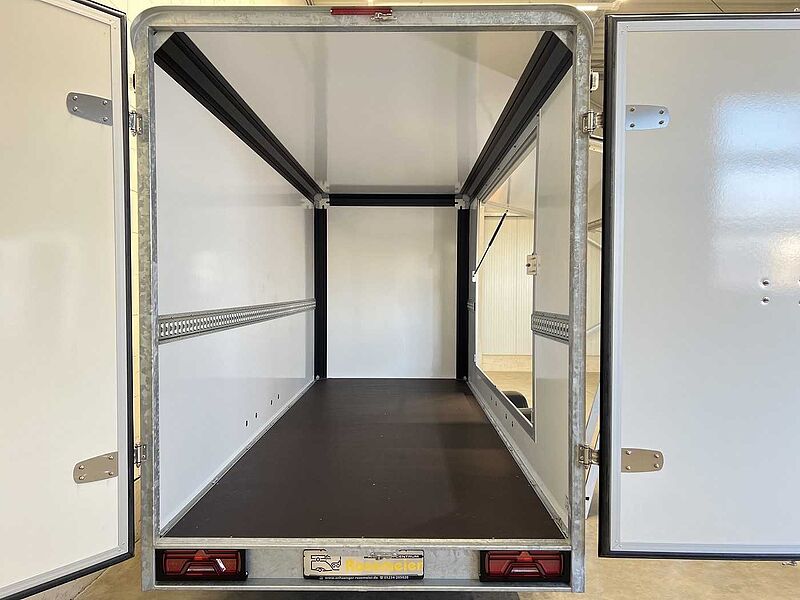 Henra Box Trailer mit Seitenklappe Kofferanhänger