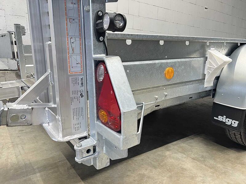 Sigg 35 BM 36 T8 Maschinentransporter Faltrampen