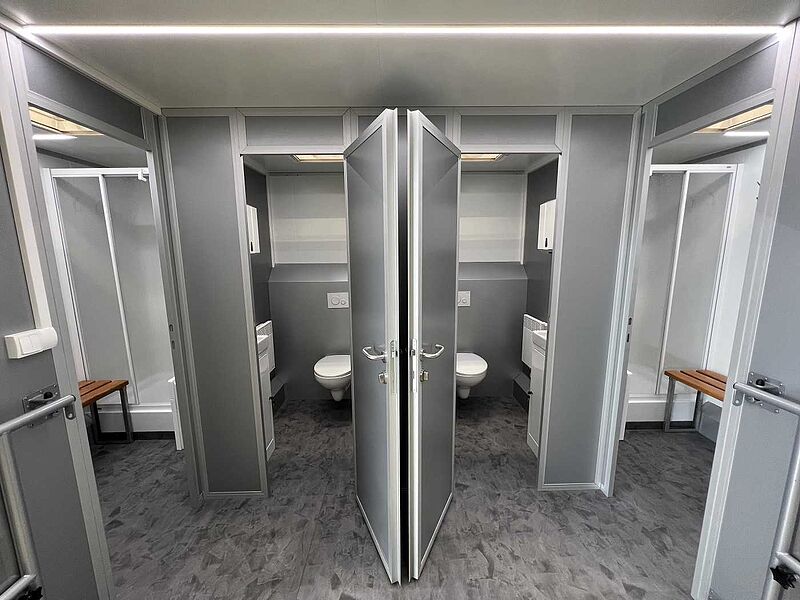 Rosemeier VE Dusch+WC Kombi 3 Toilettenanhänger
