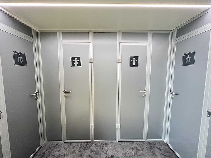 Rosemeier VE Dusch+WC Kombi 3 Toilettenanhänger
