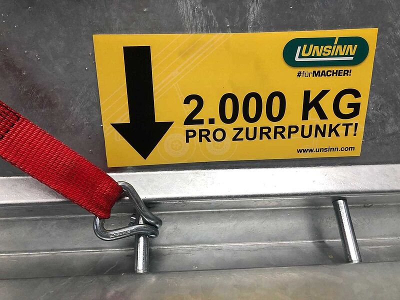 Unsinn UB 3618-35-14 Doppelrampe Maschinentransporter