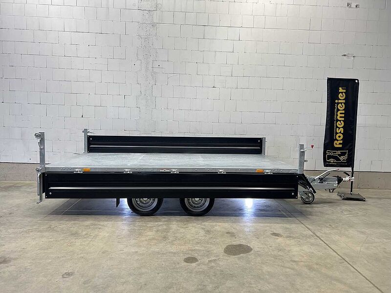Humbaur HTK 3500.37 Stahl Black Dreiseitenkipper