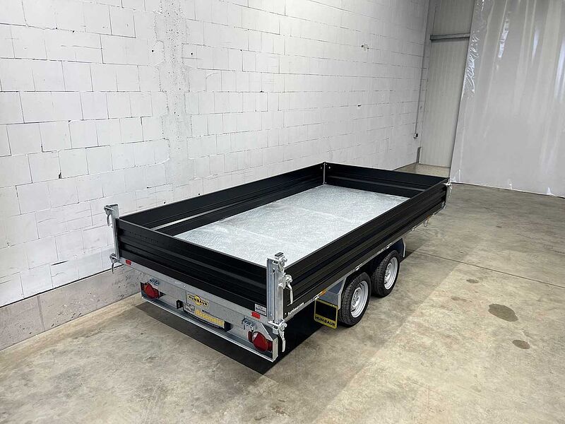 Humbaur HTK 3500.37 Stahl Black Dreiseitenkipper