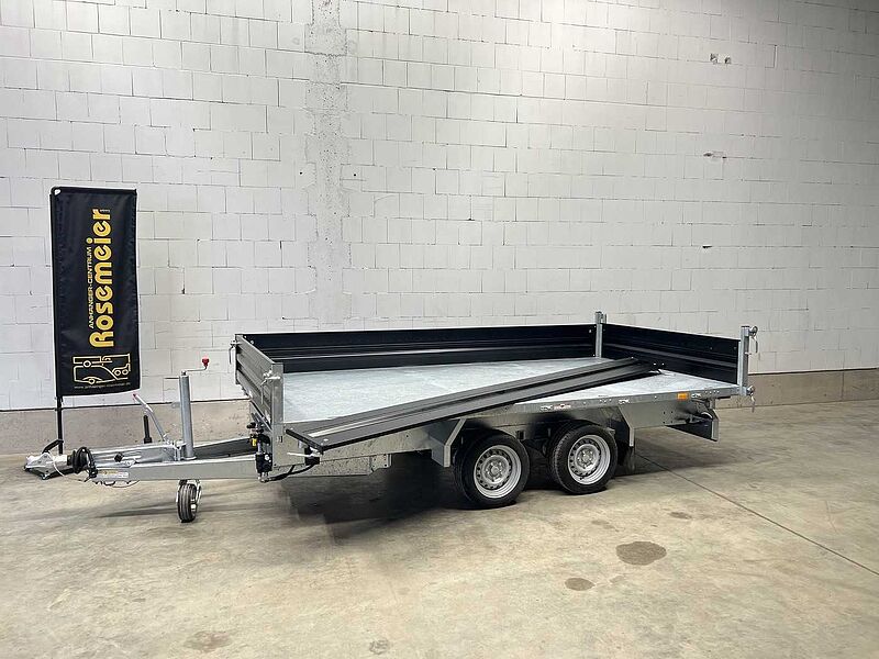 Humbaur HTK 3500.37 Stahl Black Dreiseitenkipper
