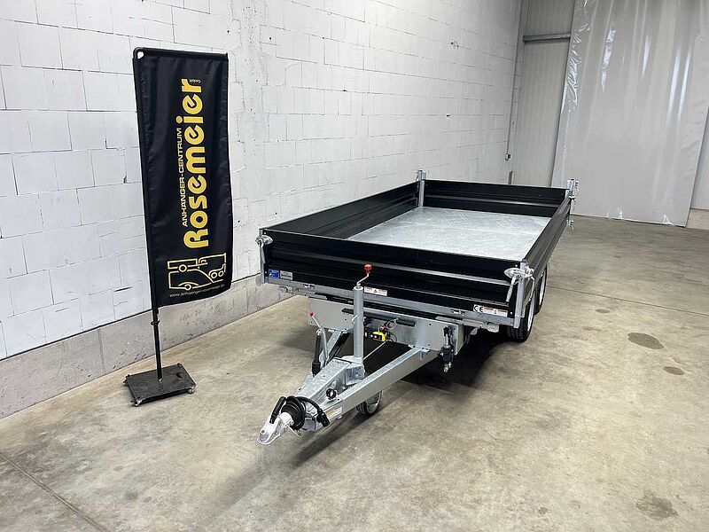 Humbaur HTK 3500.37 Stahl Black Dreiseitenkipper