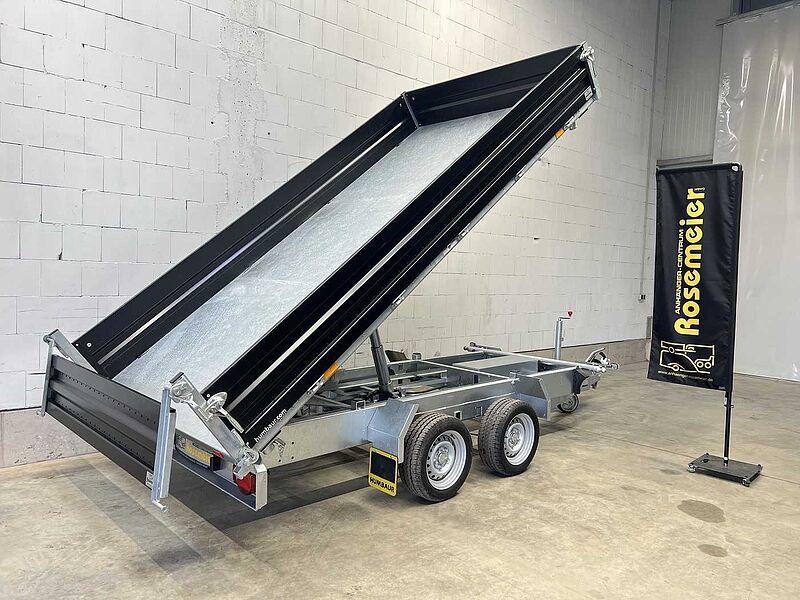 Humbaur HTK 3500.37 Stahl Black Dreiseitenkipper