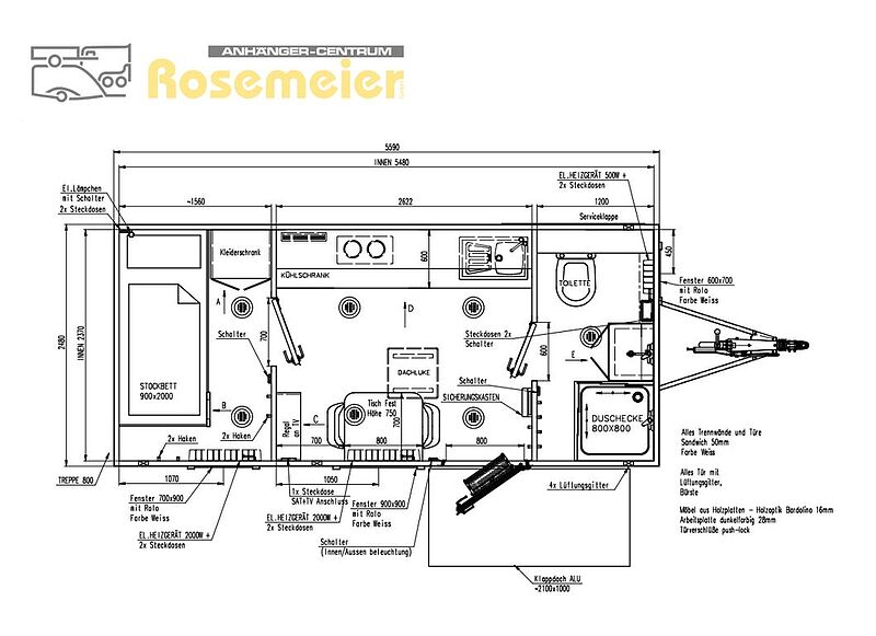 Rosemeier VE MOBI 5642 Mannschaftswagen