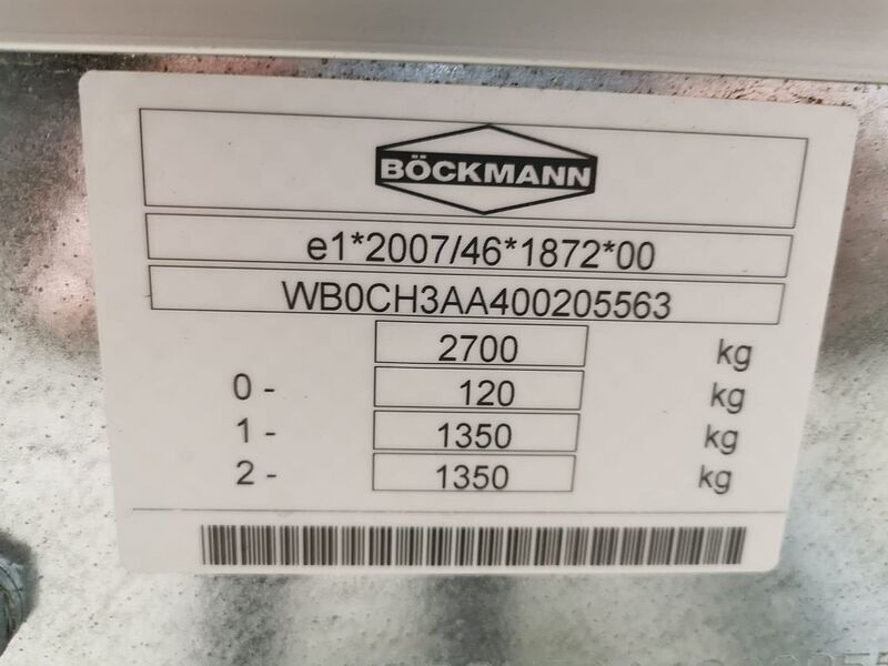 Böckmann HL-AL 3718/27 Eco XXL Hochlader