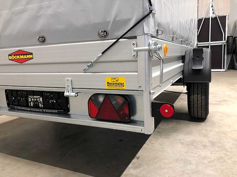 Böckmann TL-AL 3015/15 Plane Kastenanhänger gebremst