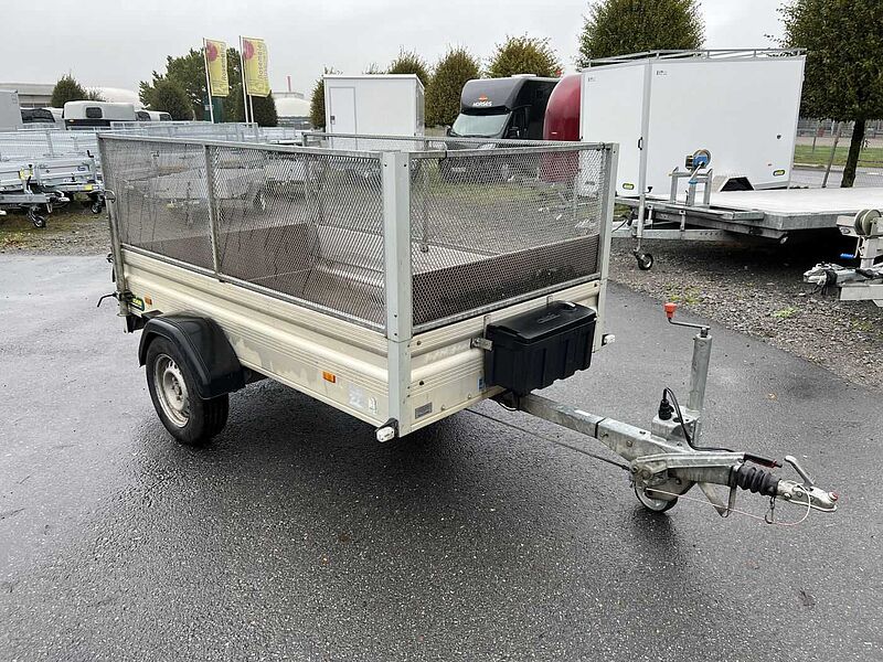 Unsinn K 1325 Gitter Kastenanhänger gebremst