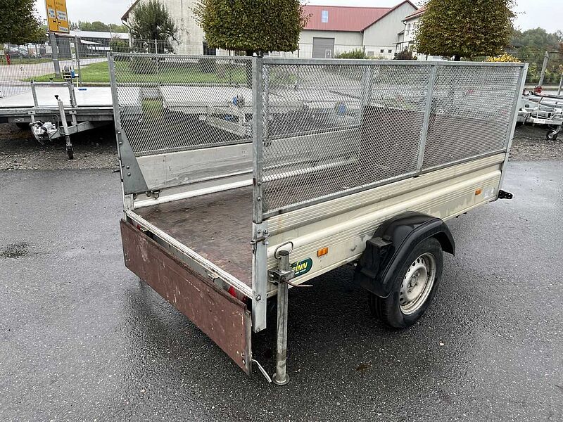 Unsinn K 1325 Gitter Kastenanhänger gebremst