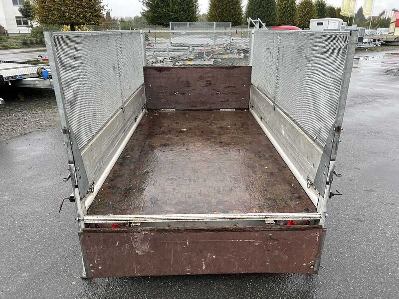 Unsinn K 1325 Gitter Kastenanhänger gebremst