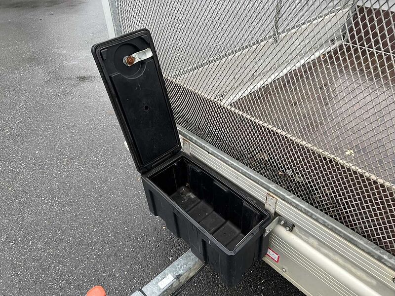 Unsinn K 1325 Gitter Kastenanhänger gebremst