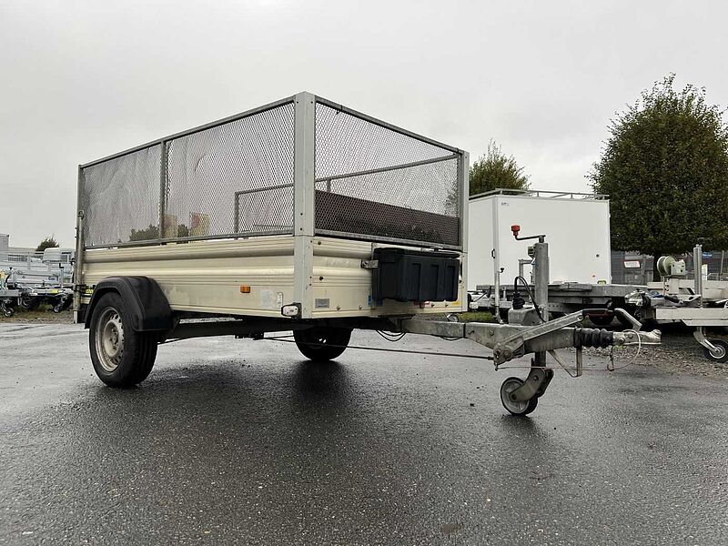 Unsinn K 1325 Gitter Kastenanhänger gebremst