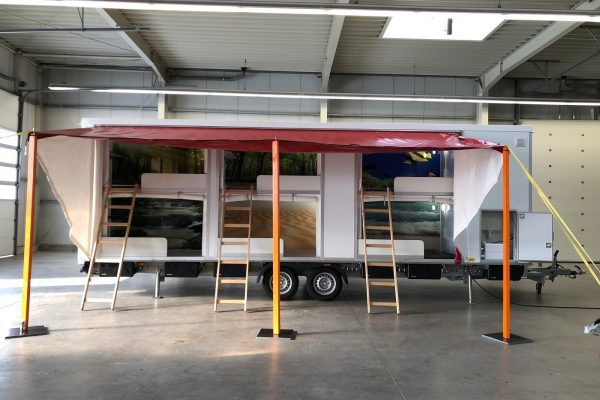 Rosemeier EW TA-NO Festivalanhänger Mannschaftswagen