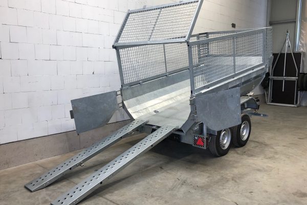 Rosemeier Pop R2F E-Pumpe Gitter Muldenkipper