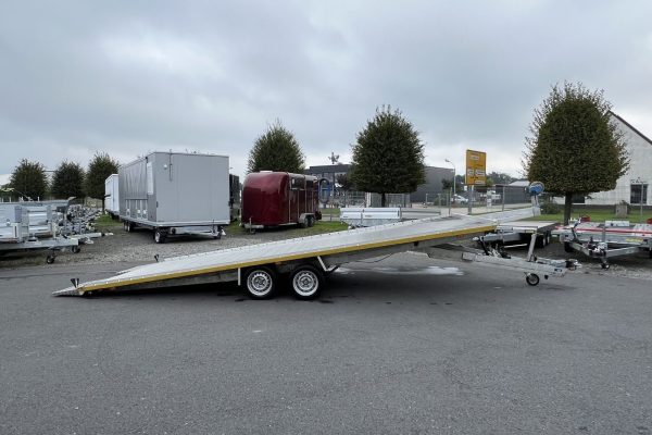 SCHARFEN Typ 13 Alu Plattformanhänger/Universaltransporte