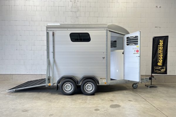 Böckmann Portax Esprit silv+bl Paket Pferdeanhänger