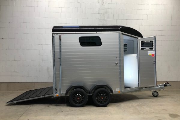 Böckmann Portax Esprit silv+bl Paket Pferdeanhänger