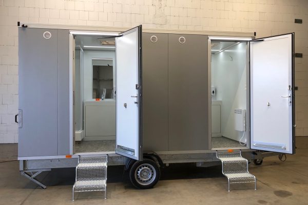 Rosemeier VE Badanhänger + separates WC Bad- und Duschanhänge