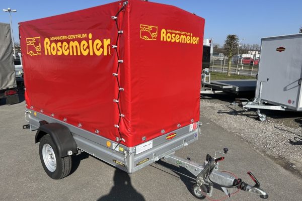 Böckmann TL-AL 2513/135 Stkl Plane Kastenanhänger gebrems