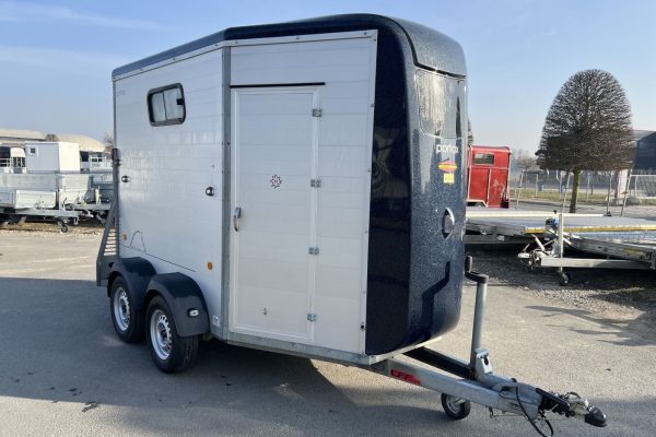 Böckmann Portax E blau SK Pferdeanhänger
