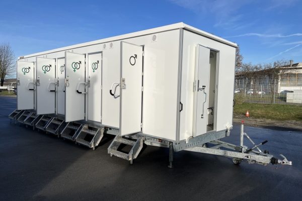 Meier Festival 14-7 3-Achser Toilettenanhänger