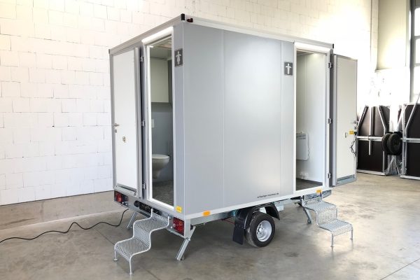 Rosemeier VE 1 Damen, 1 Herren+U Max SILVER Toilettenanhänger