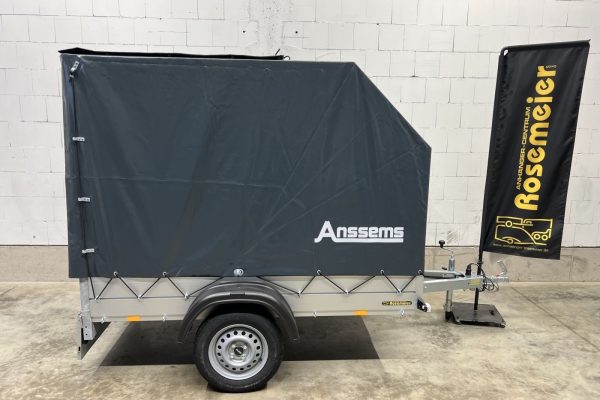 ANSSEMS GT 750.211×126 Plane Kastenanhänger ungebremst