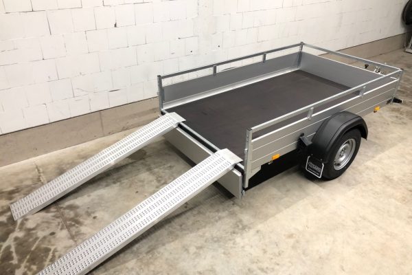 Saris McAlu Pro 255 153 1500 1 Rampe Kastenanhänger gebremst