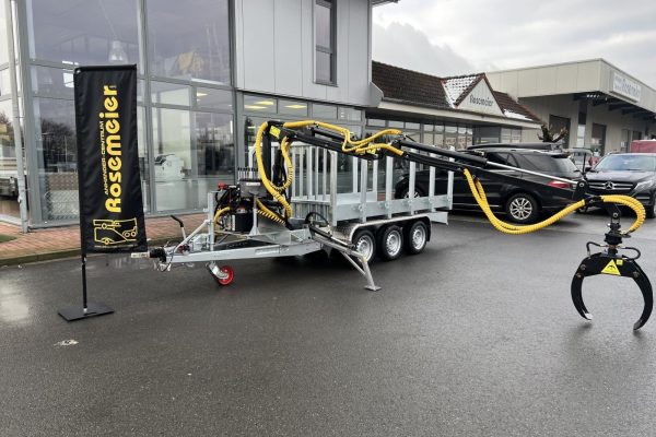 andere HT353017-K mit Holzladekran Maschinentransporter