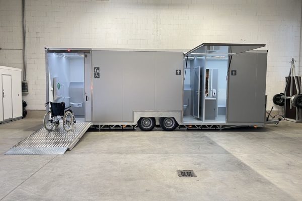 Rosemeier VE WC F 3574 SP Behinderten WC Toilettenanhänger