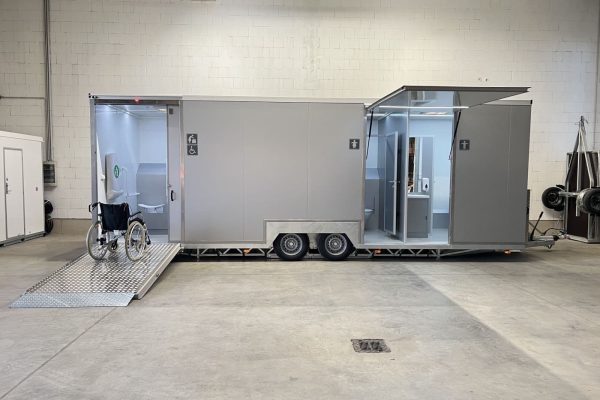 Rosemeier VE WC F 3574 SP Behinderten WC Toilettenanhänger